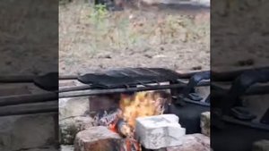 ГОТОВИМ ПОЙМАННУЮ РЫБУ НА КОСТРЕ?? рыбалка 2019