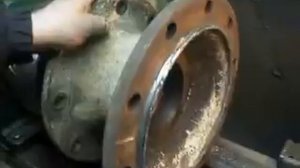 Реставрация посадочного места диска на ступице с грузового полуприцепа ч.  3 (DAF RENAULT MAN)