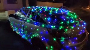 Гирлянда на авто