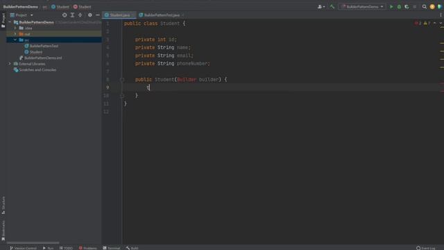 Builder Pattern | Builder Design Pattern | How to Implement builder pattern on POJO | Springboot