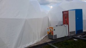 Геодезический купол шатер сфера геокупол