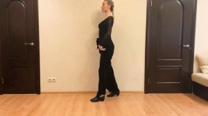 Танец Медленный вальс. Учебное видео для начинающих.