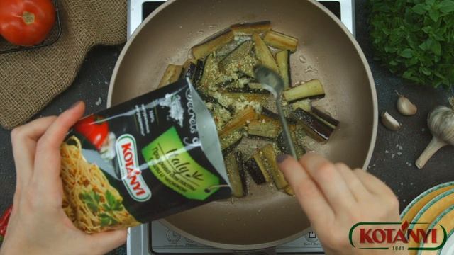 Паста с баклажанами с приправой Kotanyi Secrets of Italy "Приправа для пасты с чили с чесноком" смотреть онлайн