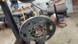 vw golf 4  -  замена шкива гур