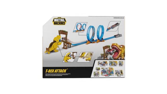 Набор Zuru Metal Machines Трек T-Rex 6702 смотреть онлайн