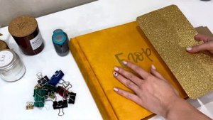 КАК ВКЛЕИТЬ БЛОК В ОБЛОЖКУ? | СКРАПБУКИНГ