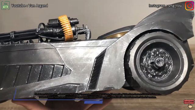 Ep23 UNBOX TOY SPIN MASTER BATMOBILE THE CAPED CRUSADER 112 SCALE - NO COMMENTARY - READ DISCLAIME