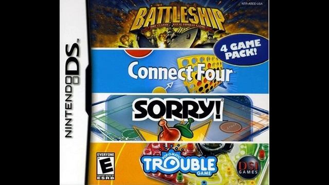 Trouble Main Theme - 4 Pack BattleshipConnect FourSorry!Trouble