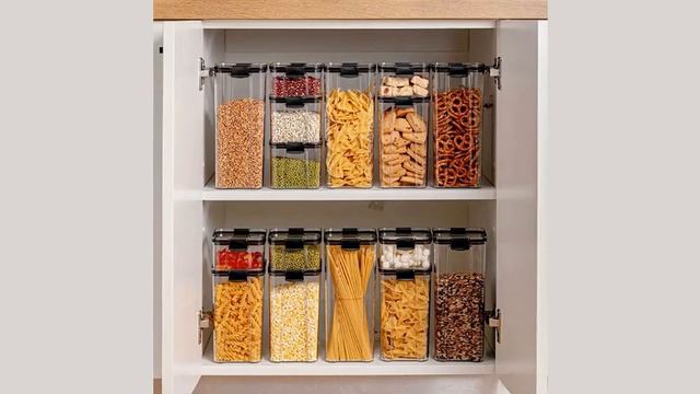 Контейнер пластиковый для хранения пищевых продуктов, 700/1300/1800 мл смотреть онлайн