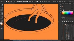 Стилизованная иллюстрация в Adobe Illustrator