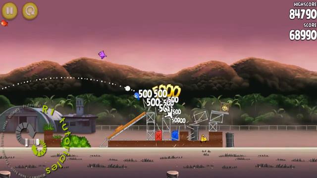 Angry Birds Rio 9-3 3 stars 87510 points (HD) смотреть онлайн