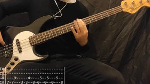 Nirvana - Heart-Shaped Box Bass Cover (Tabs)