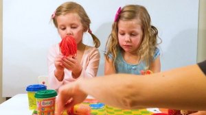 Волосы из пластилина Play Doh. ВЫРАЩИВАЕМ пластилиновые волосы