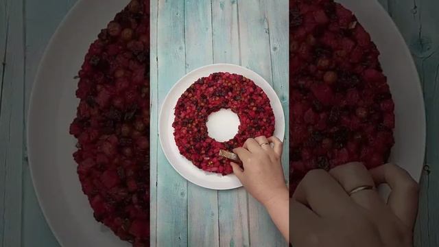 Винегрет- КРАСИВАЯ ПОДАЧА салата