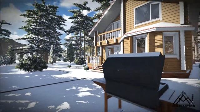 Дом из бруса с мансардным этажом смотреть онлайн