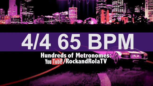 🔴 65 BPM Synth Pop Metronome смотреть онлайн