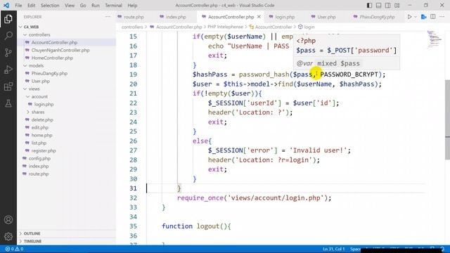 Authentication (Đăng Nhập, Đăng Xuất) PHP Theo Mô Hình MVC смотреть онлайн