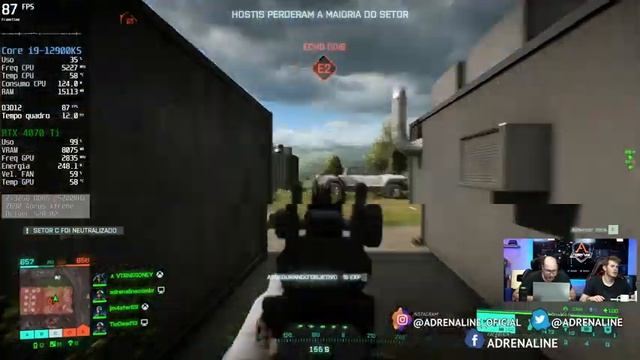 ASUS GeForce RTX 4070 Ti em ação! Vamos jogar AO VIVO o game que você quiser смотреть онлайн