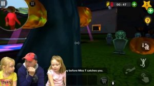 Кино Злая Училка Хэллуин. Все уровни Scary Teacher 3D Halloween Update. Мисс Ти варит зелье!