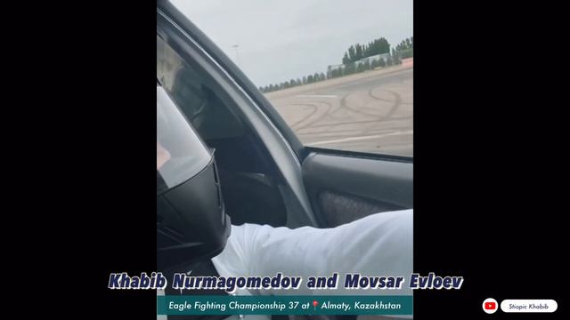 Khabib Nurmagomedov and Movsar Evloev tried racing
