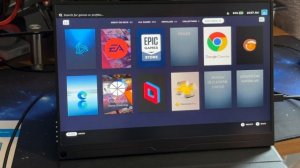 Uperfect 2k Portable monitor Review for Steam Deck Gaming