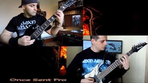 Amon Amarth - 08 - Once Sent From The Golden Hall (Dual Guitar Cover)