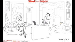 12 funny ways to Whack your computer - Playing the iconic legendary flash game Whack your computer