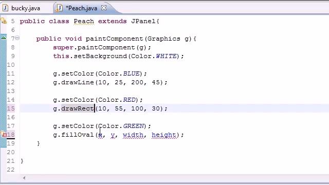 Part 86: Java Programming Tutorial - Drawing More Stuff .