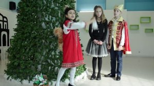 Инсценировка " Сказка о царе Салтане" в школе "Кириллица" г. Рим