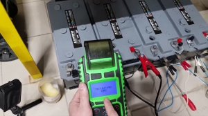 ЗАРЯД  АККУМУЛЯТОРА  190 Ач  АКТЕХ.  Нормы mOm  сопротивления для АКБ  6СТ190