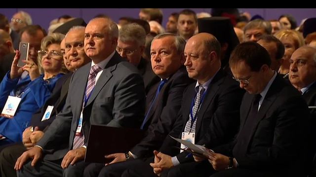 Выступление Леонида Слуцкого на Конгрессе Соотечественников смотреть онлайн