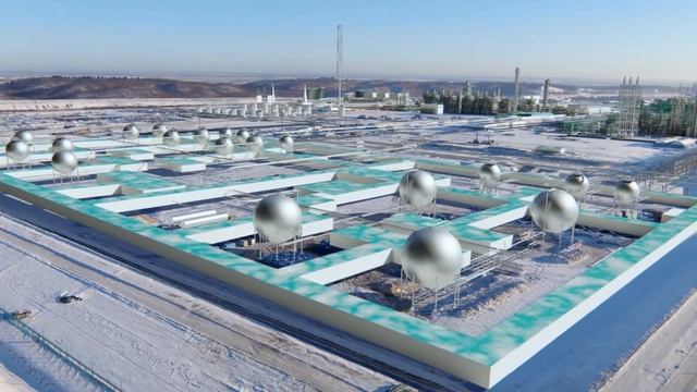 Шары-резервуары появятся на Амурском ГХК смотреть онлайн