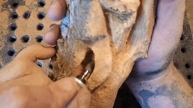 Foredom Carving, Carving A Wood Spirit With A Foredom Flex Shaft, Foredom, Wood Carving 2019