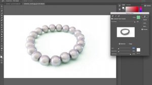 How to do perfect and easy white background jewellery product photography using photoshop