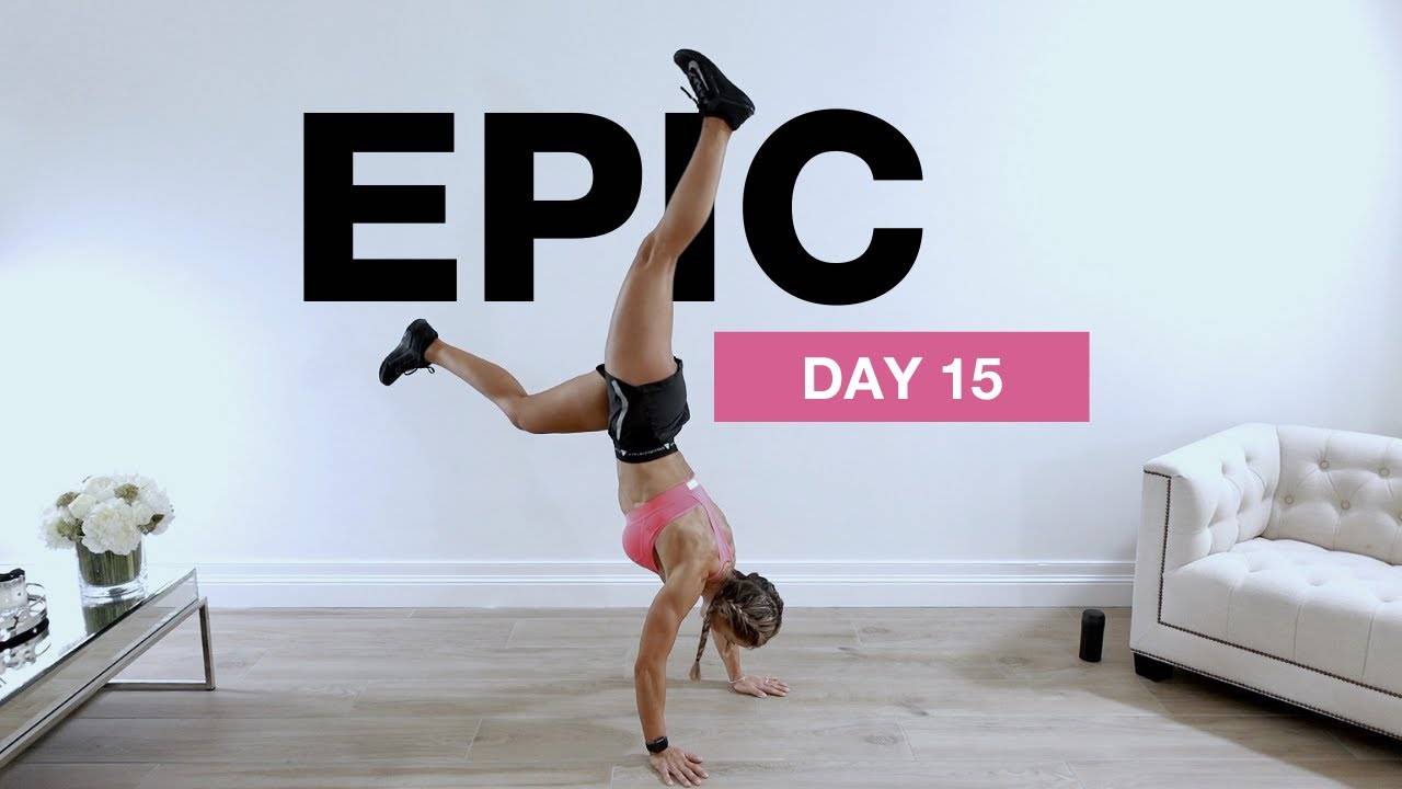 Caroline Girvan - Day 15 of EPIC _ 30 Min Tabata Full Body HIIT Workout at Home