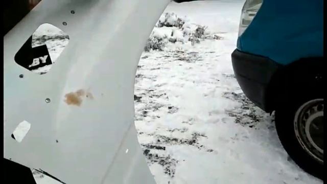 КРАШ ТЕСТ "Наезд колесом грузового Sprinter на стеклопластиковое крыло". Проверка прочности.