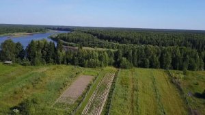 Жизнь в деревне.Деревня Лебяжск на берегу красавицы Вычегды