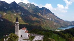 Pieve di Santo Stefano a Cesclans - drone footage feat. Lorenzo Tempesti #carnia #lagodicavazzo