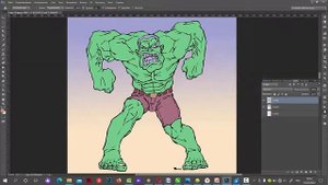 Трассировка. Раскрасить в Photoshop?