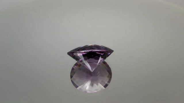 Ювелирные камни. Огранка камней. Аметист овал 19*23 мм смотреть онлайн