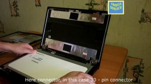 Замена матрицы (дисплея) на Lenovo G50-70. Replacing the matrix (the display) on the Lenovo G50-70.