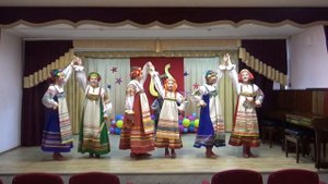 Фольклорно сценический  ансамбль "Отрада", народный вокал, "Ой, сад во дворе"
