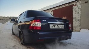 Выхлоп "Subaru sound" на приоре
