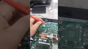 Как выглядит рабочая материнская плата от ноутбука Fujitsu AH531 (Sultan Boy)