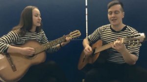 За тех, кто в море (на гитаре)