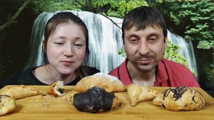 МУКБАНГ ЗАВТРАК С КРУАССАНАМИ | MUKBANG BREAKFAST WITH CROISSANTS | #croissants #круассаны