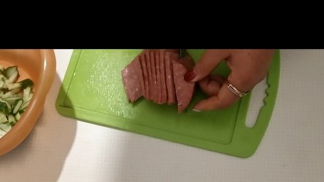 Салат с "Фасолью без соли". смотреть онлайн