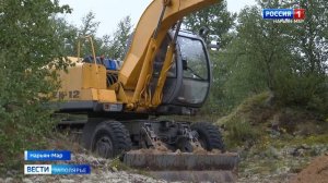 На городском полигоне твердых бытовых отходов завершаются работы по обваловке территории