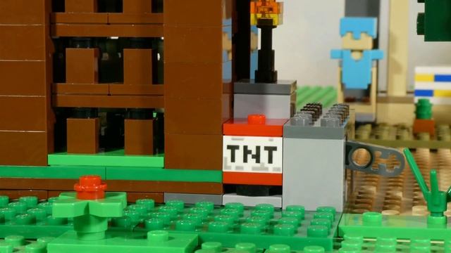 LEGO MINECRAFT 21161 THE CRAFTING BOX 3 0 + BATTLE COMPILATION смотреть онлайн