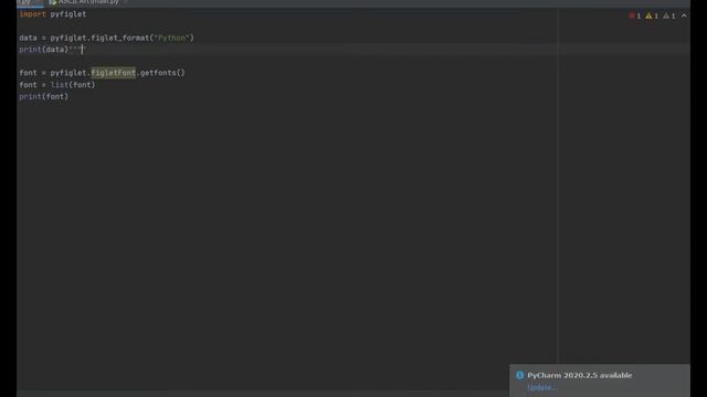 ASCII Art using Python